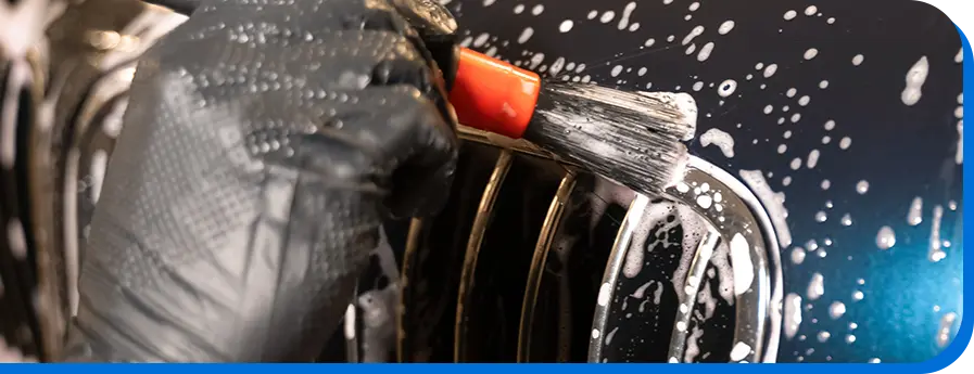 Detailed car wash